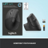 Мишка Logitech Lift Left Vertical Ergonomic Wireless/Bluetooth Graphite (910-006474) - Фото 7
