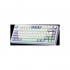 Клавиатура Aula F75 Gasket Greywood V3 switch Hot-Swap PBT Wireless/Bluetooth/USB White (6948391208640) - Фото 3