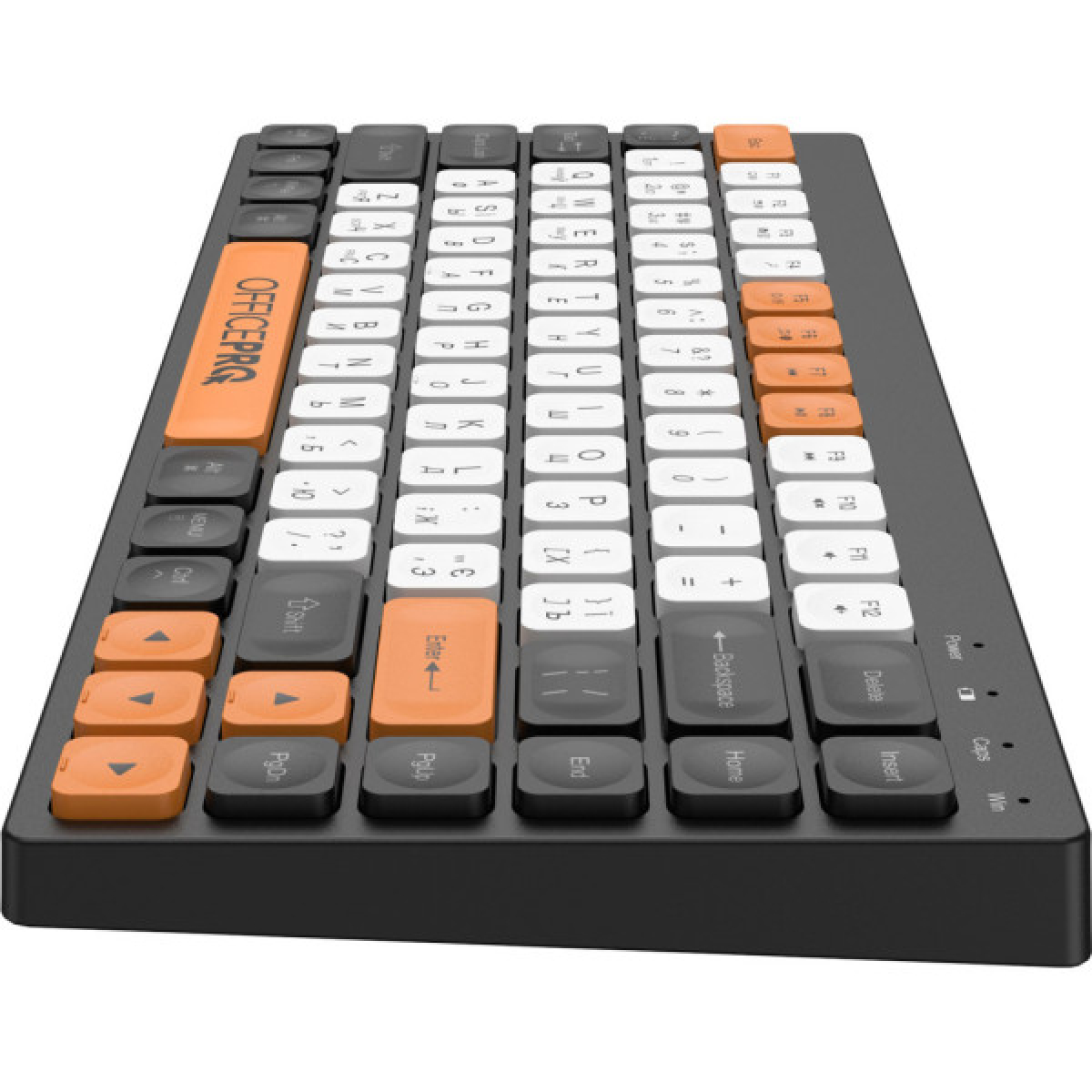 Клавіатура OfficePro SK955B Wireless/Bluetooth Black (SK955B) - Фото 4