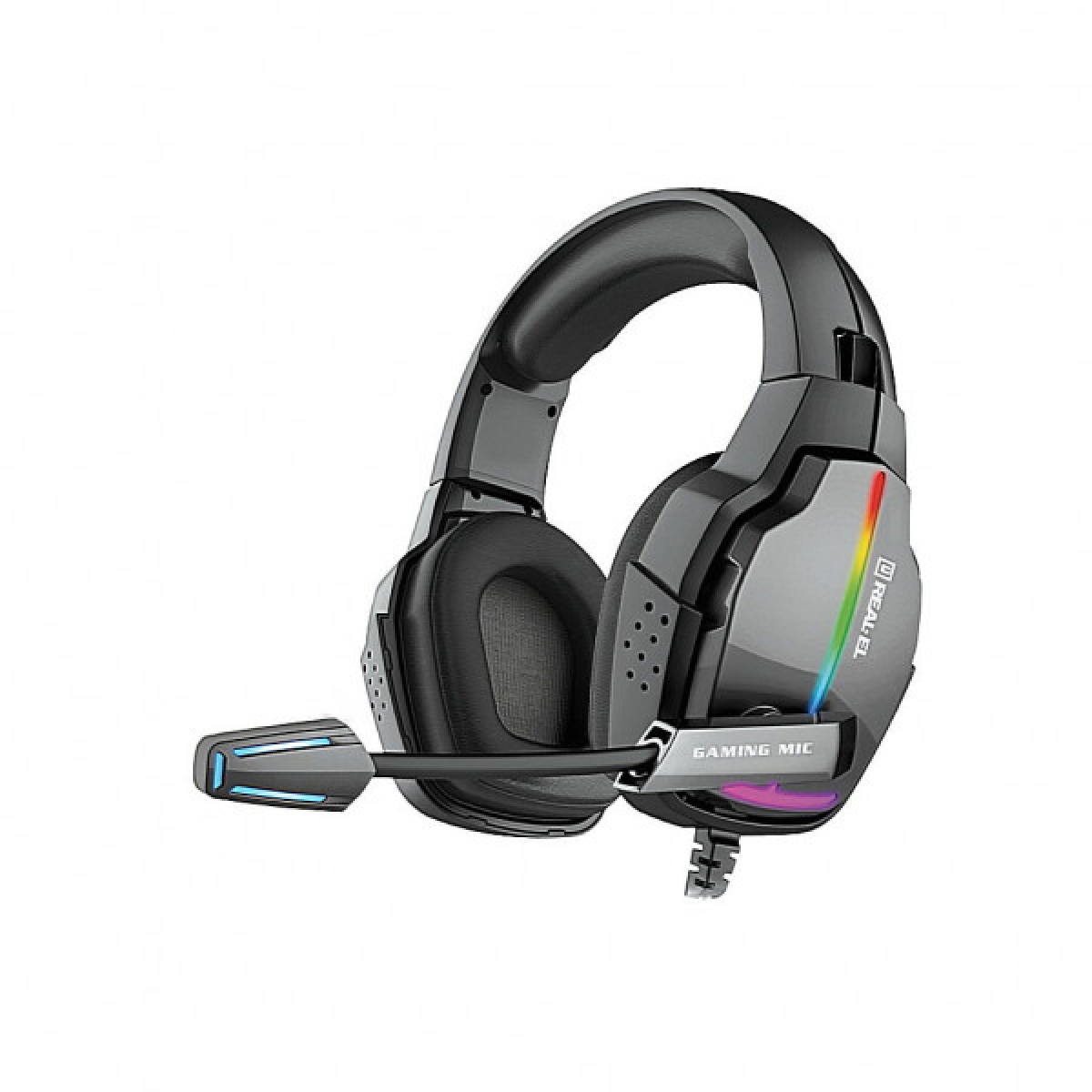 Наушники REAL-EL GDX-7680 Black - Фото 1