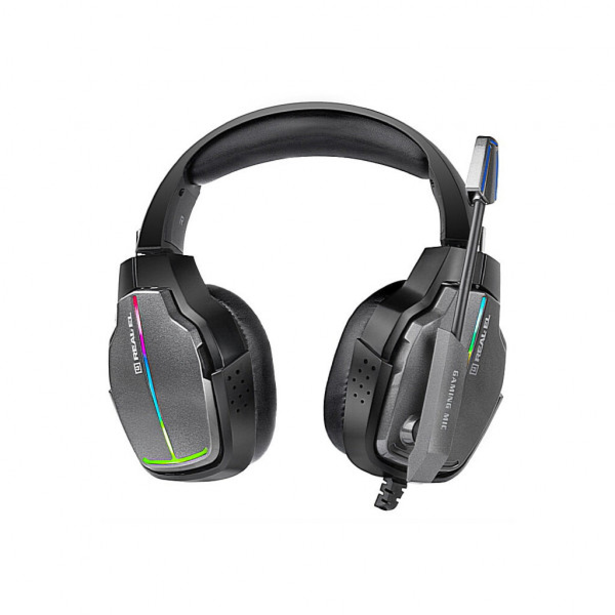 Наушники REAL-EL GDX-7680 Black - Фото 2