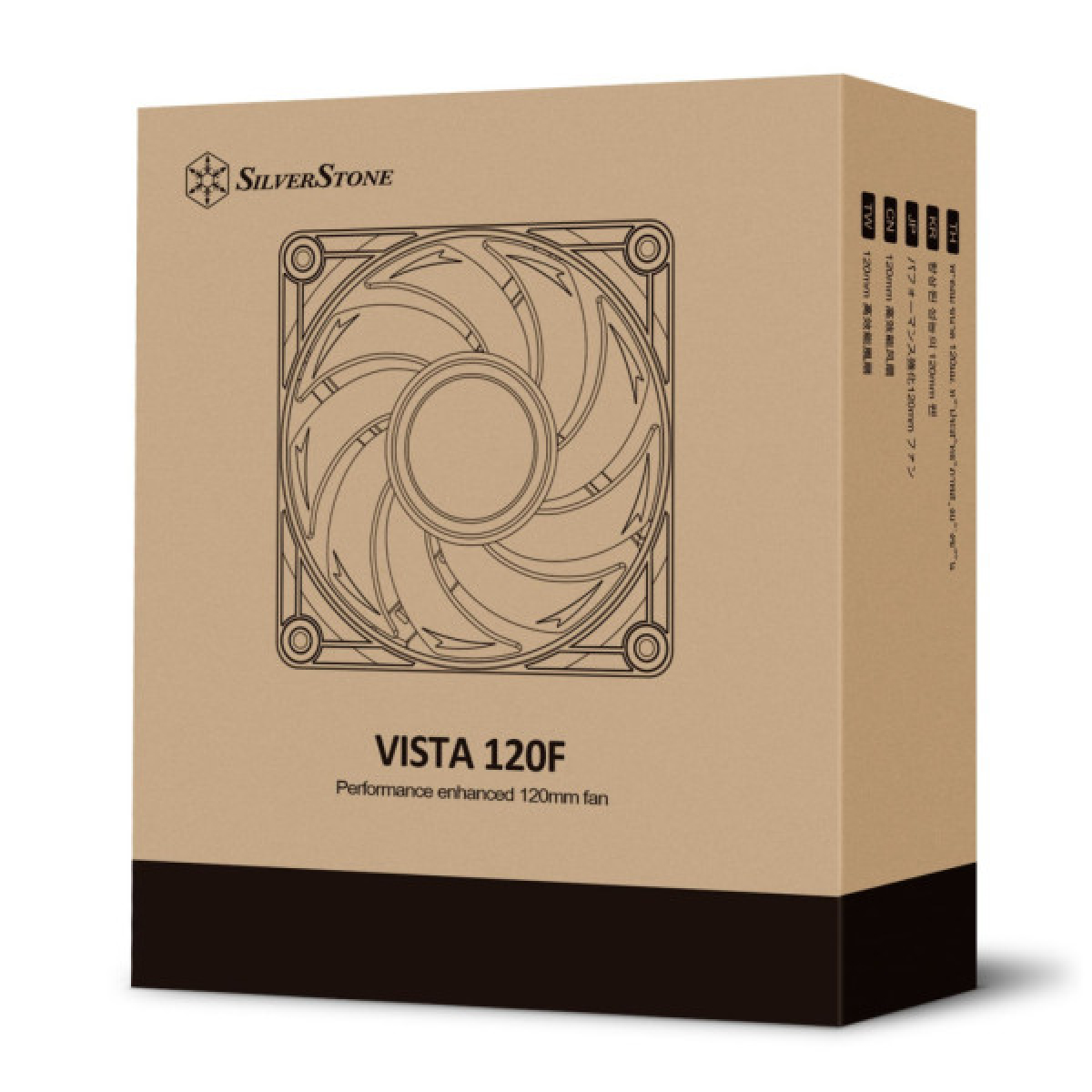 Кулер для корпуса Silver Stone Vista VS120B-F (SST-VS120B-F) - Фото 11