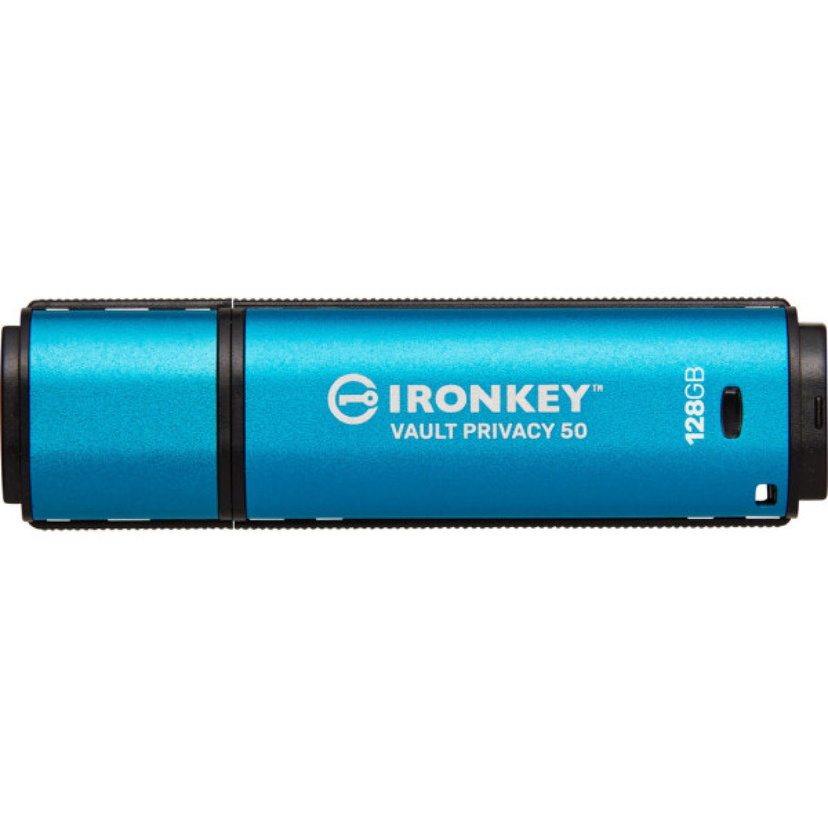 USB флеш накопичувач Kingston 128GB IronKey Vault Privacy 50 Blue USB 3.2 (IKVP50/128GB) - Фото 3
