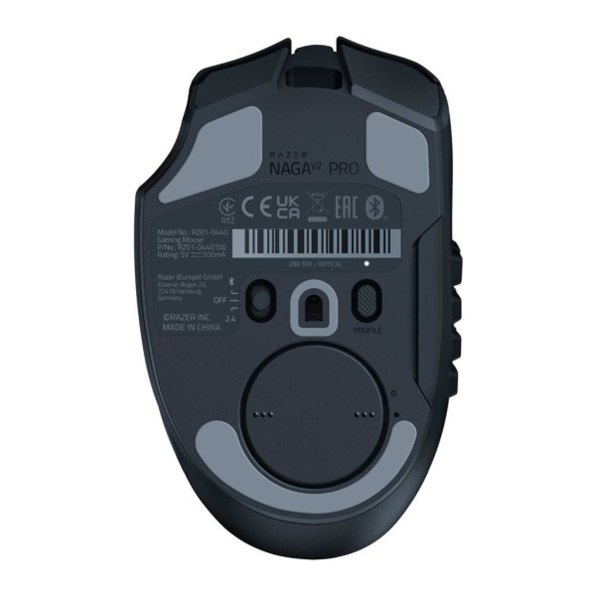 Мишка Razer Naga V2 PRO Black (RZ01-04400100-R3G1) - Фото 9