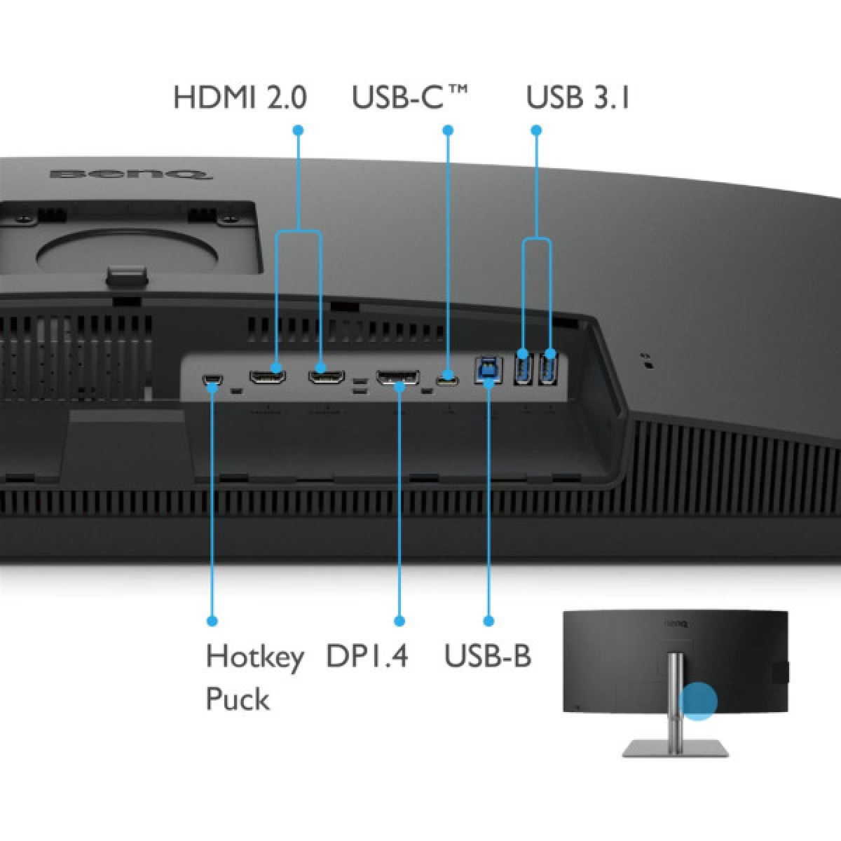 Монитор BenQ PD3420Q (9H.LJHLB.QPE) - Фото 9