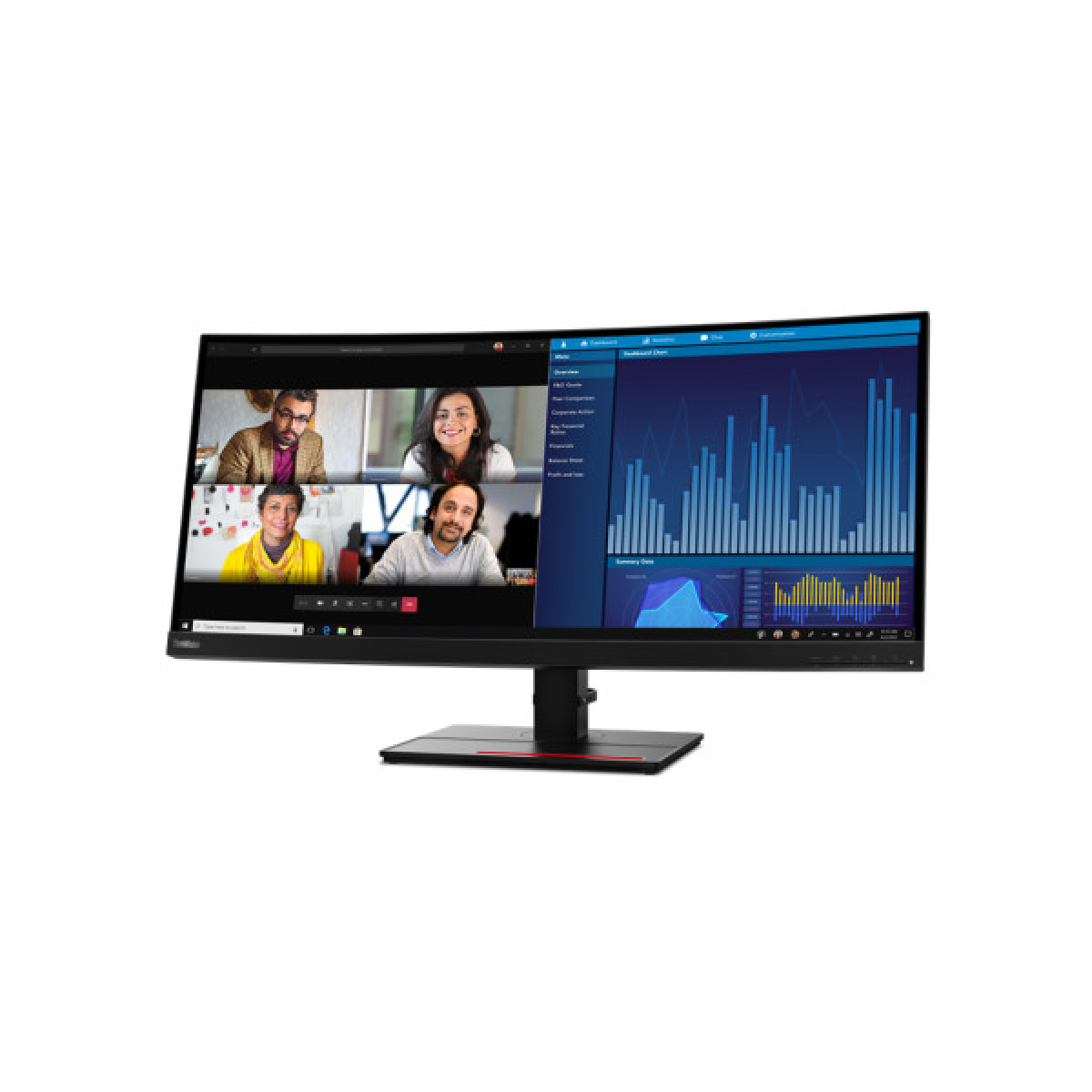Монітор Lenovo P34w-20 (62DCRAT3UA) - Фото 3