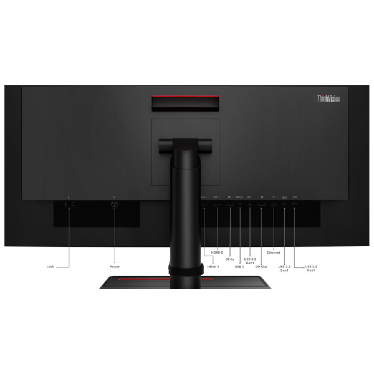Монітор Lenovo P34w-20 (62DCRAT3UA) - Фото 9