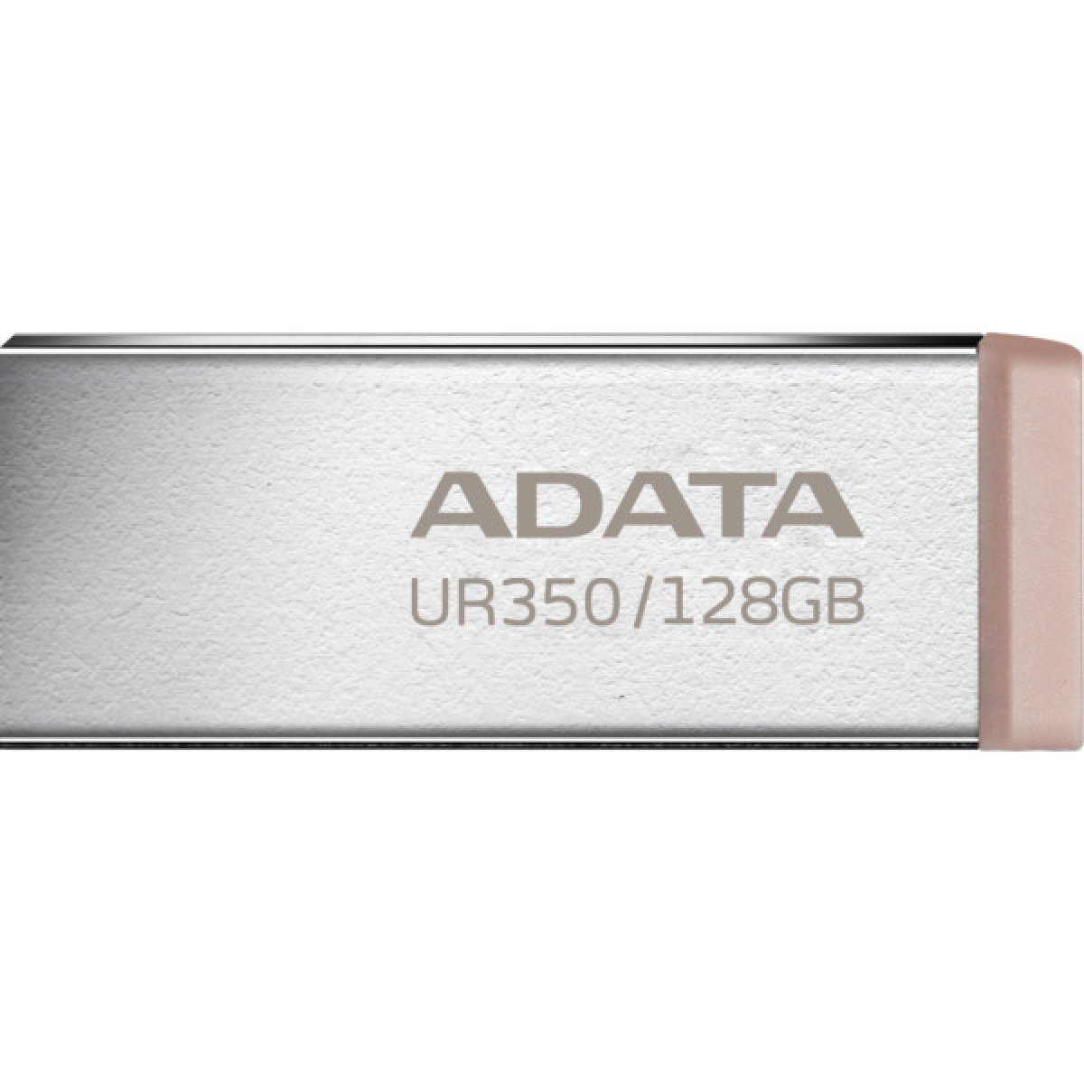 USB флеш накопичувач ADATA 128GB UR350 Silver/Beige USB 3.2 (UR350-128G-RSR/BG) - Фото 1