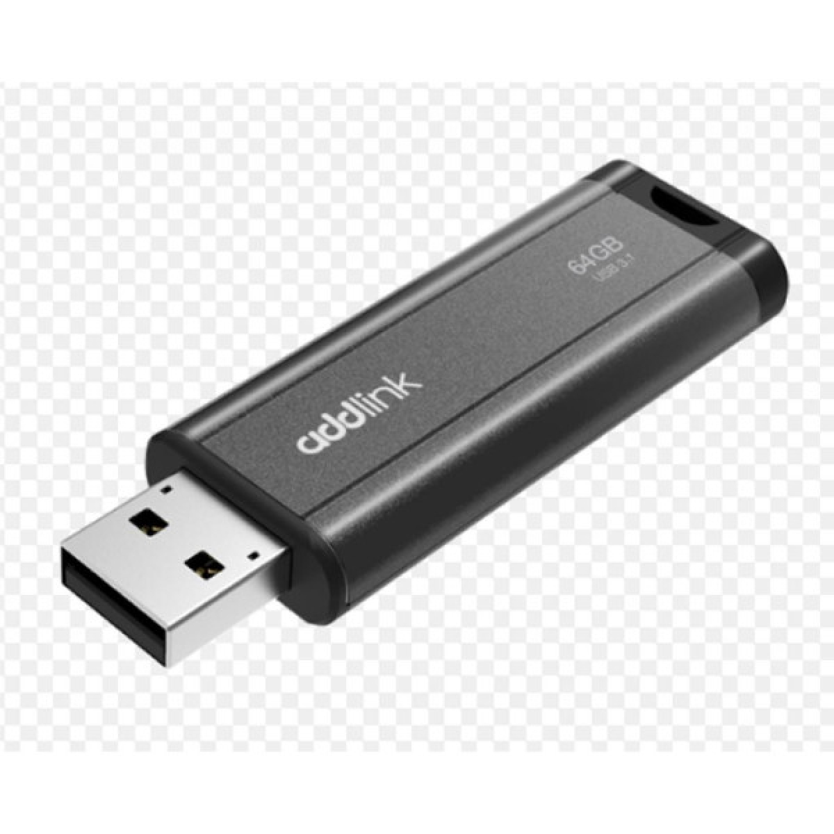 USB флеш накопитель AddLink 64GB U65 Gray USB 3.1 (ad64GBU65G3) - Фото 2