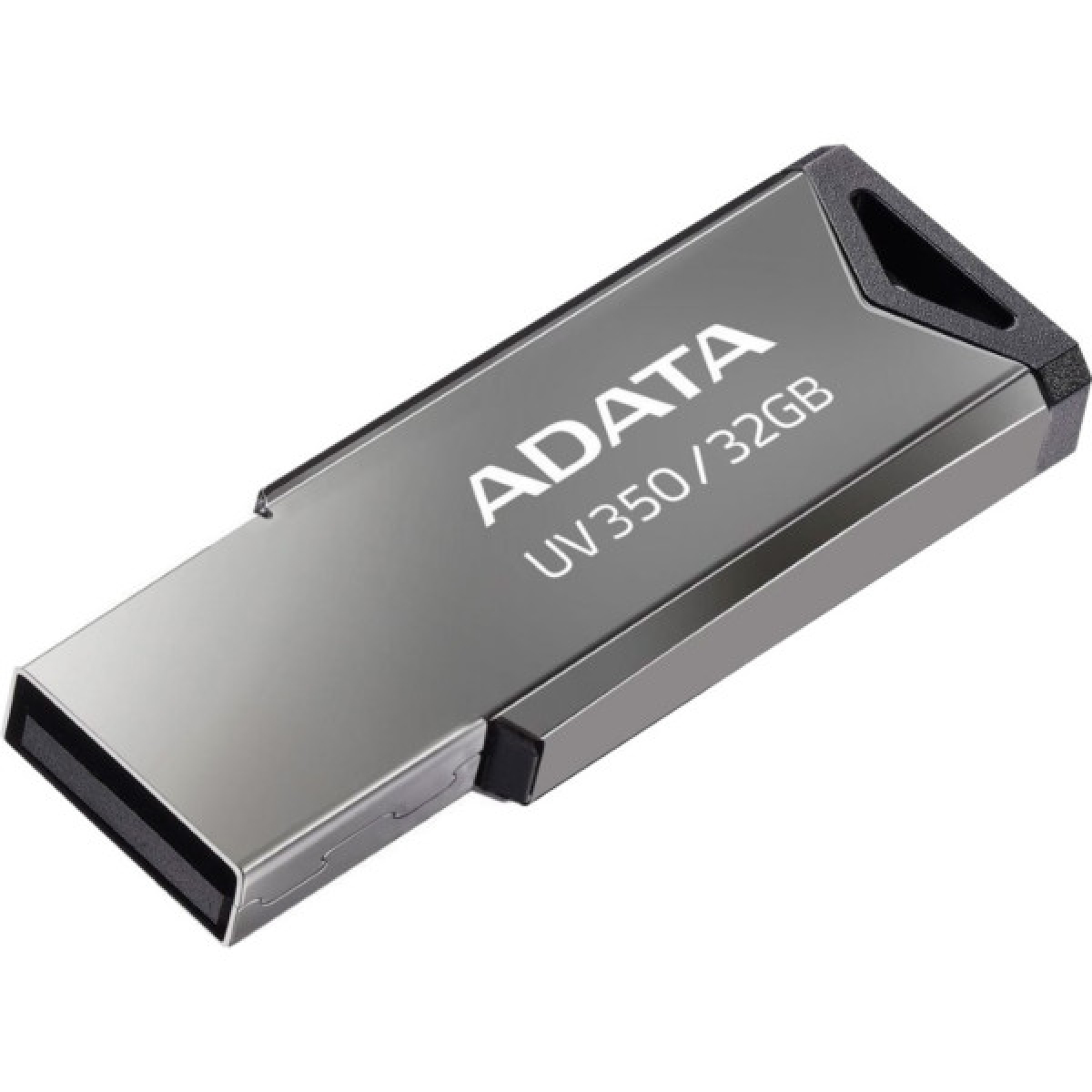USB флеш накопичувач ADATA 32GB UV350 Metallic USB 3.2 (AUV350-32G-RBK) - Фото 1