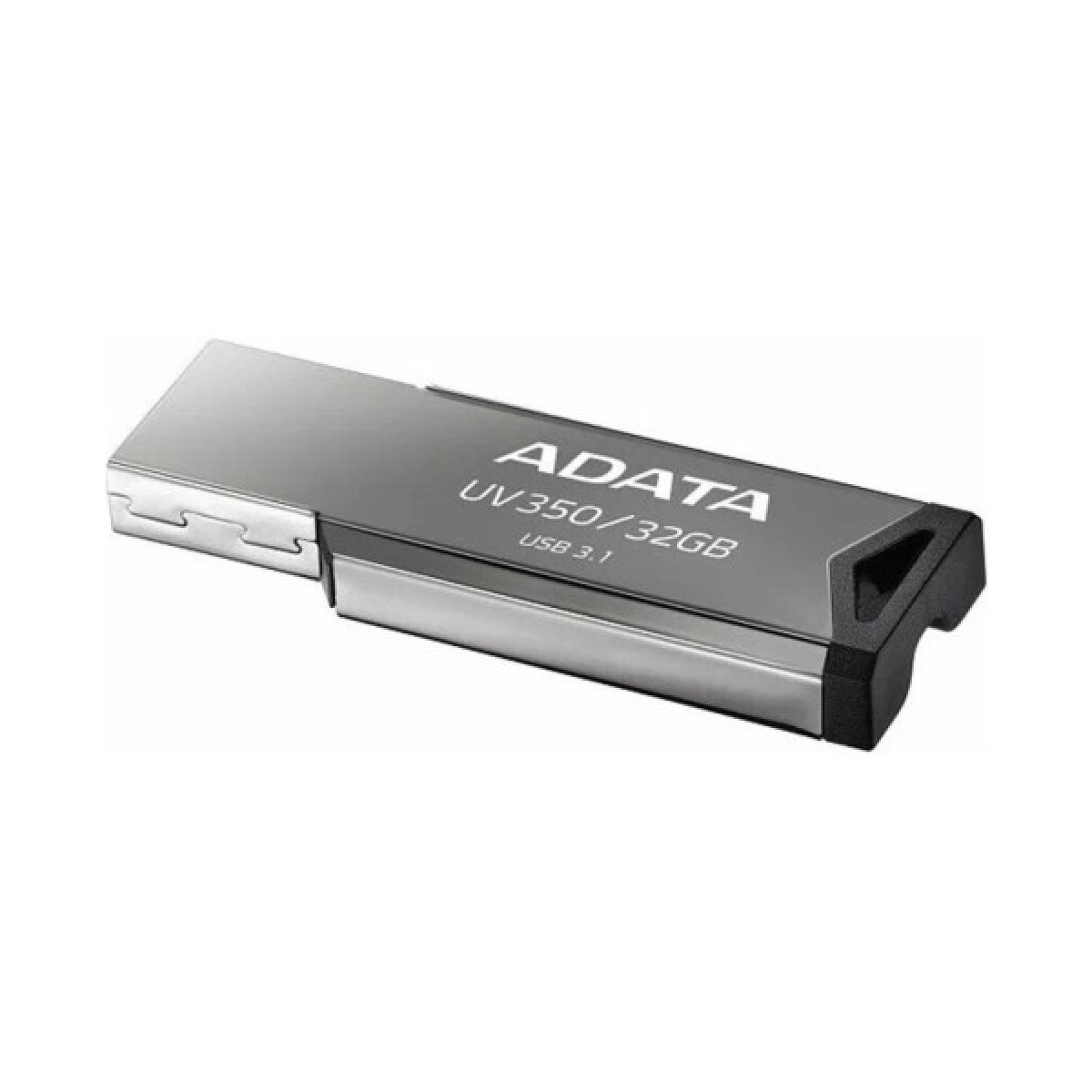 USB флеш накопичувач ADATA 32GB UV350 Metallic USB 3.2 (AUV350-32G-RBK) - Фото 4