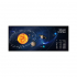 Килимок для мишки Gembird MP-SOLARSYSTEM-XL-01 Black (MP-SOLARSYSTEM-XL-01) - Фото 1