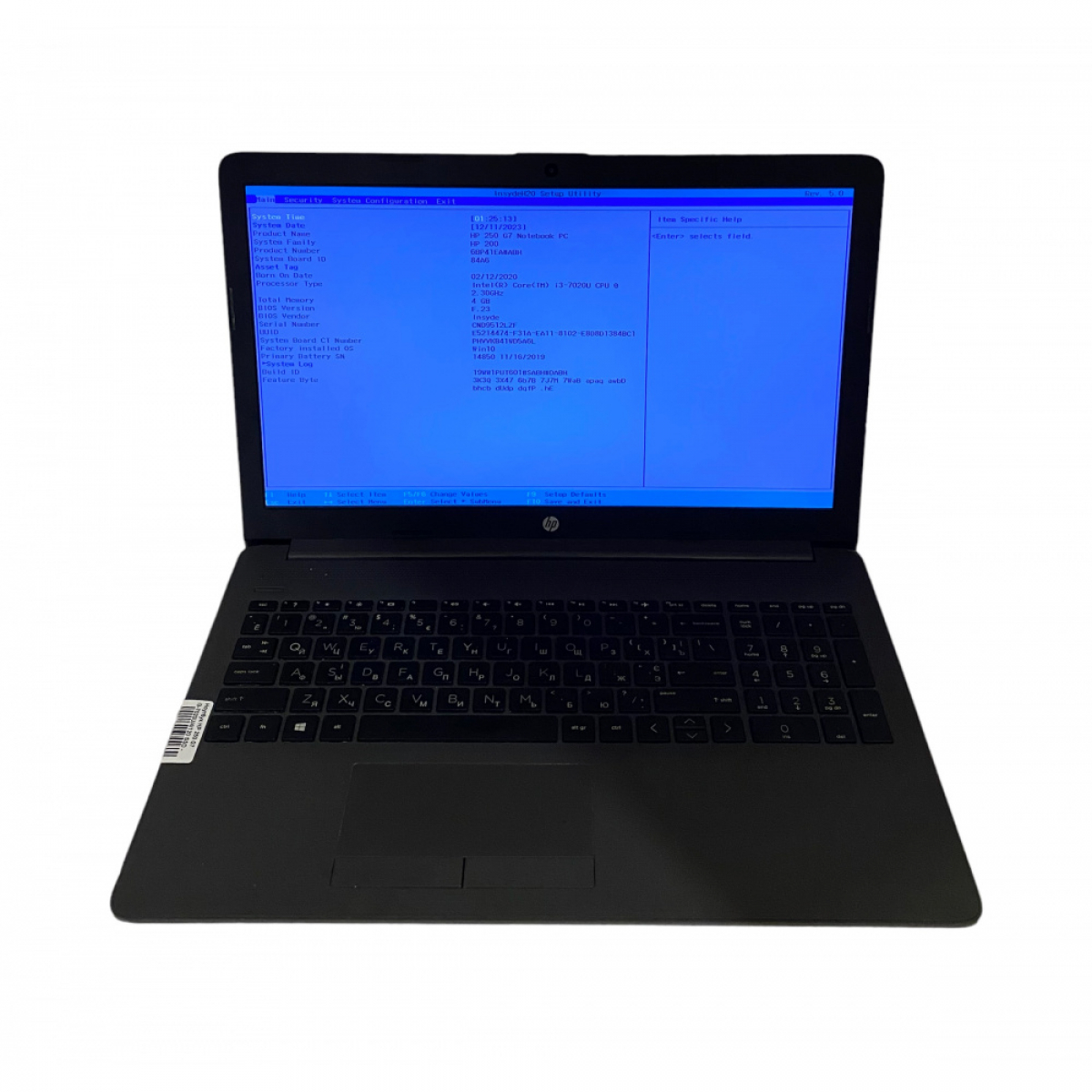 Ноутбук HP 250 G7 i3-7020U/4/120 SSD - Class A- - Фото 4