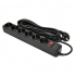 Сетевой фильтр питания Patron 5.0 m, 3*1.5mm2 (SP-1665) 6 розеток BLACK (EXT-PN-SP-1665) - Фото 1