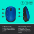 Мишка Logitech M171 Blue (910-004640) - Фото 7