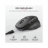 Мишка Trust Ozaa Rechargeable Black (23812) - Фото 11