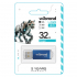 USB флеш накопичувач Wibrand 32GB Cougar Blue USB 2.0 (WI2.0/CU32P1U) - Фото 2