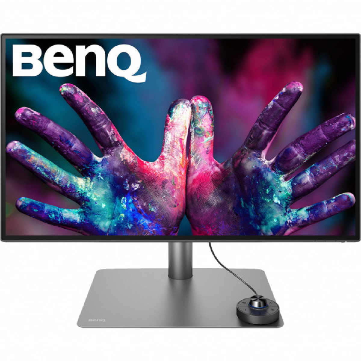 Монітор BenQ PD2725U DARK GREY (9H.LJXLA.TBE) - Фото 1