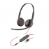 Навушники Poly BlackWire C3225 USB-A HS Stereo Black (80S11AA) - Фото 1