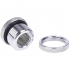 Фітинг для СРО Alphacool HF bulkhead connector passthrough G1/4 - chrome (17068) - Фото 3