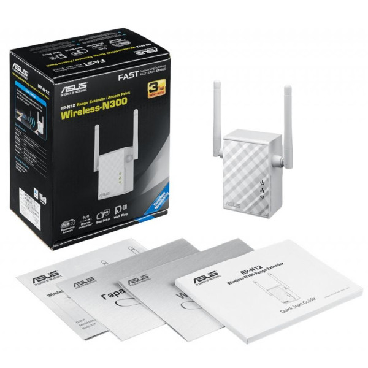 Ретранслятор ASUS RP-N12 - Фото 8