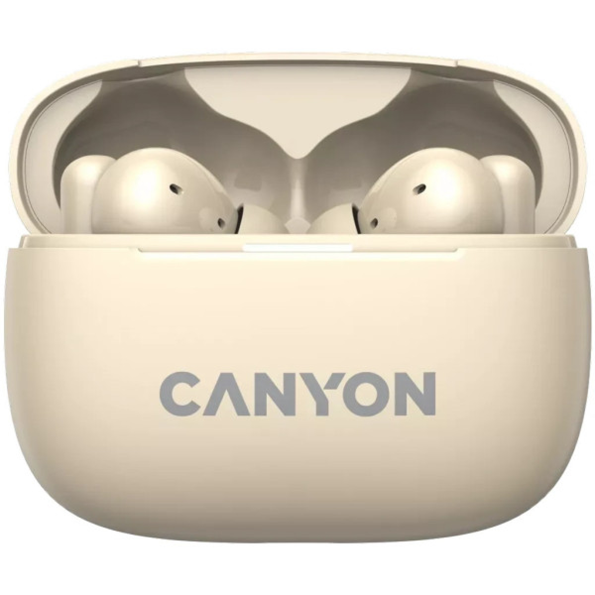 Навушники Canyon TWS-10 OnGo ANC ENC Beige (CNS-TWS10BG) - Фото 2