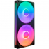 Кулер для корпуса NZXT F240 RGB Core Fan (Single Frame) - Black (RF-U24HF-B1) - Фото 1