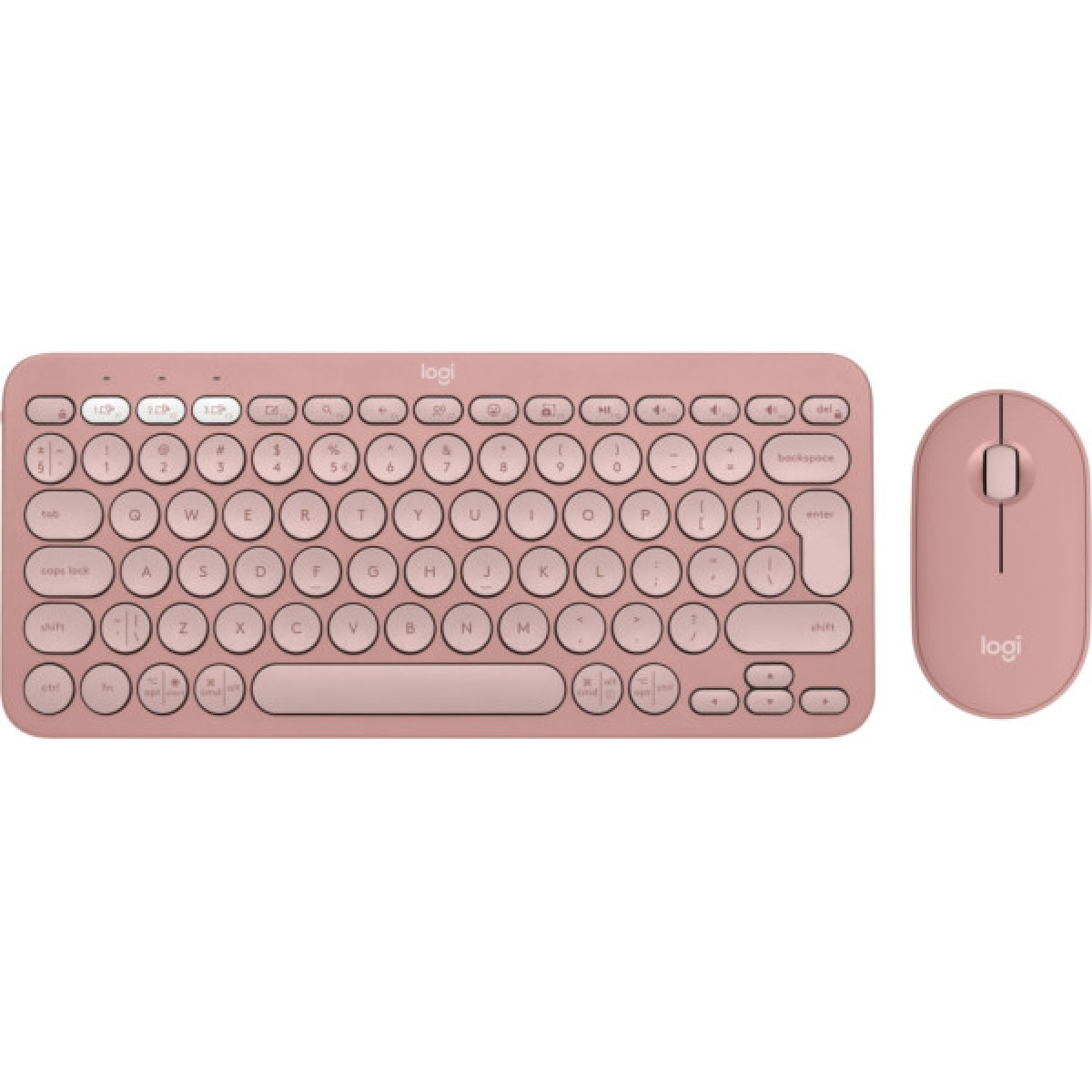 Комплект Logitech Pebble 2 Wireless UA Rose (920-012241) - Фото 1