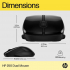 Мишка HP 250 Dual Wireless/Bluetooth Black (6V2J7AA) - Фото 5