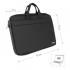 Сумка для ноутбука ColorWay 17.3" Modern Black (CW-LBM173-BK) - Фото 5