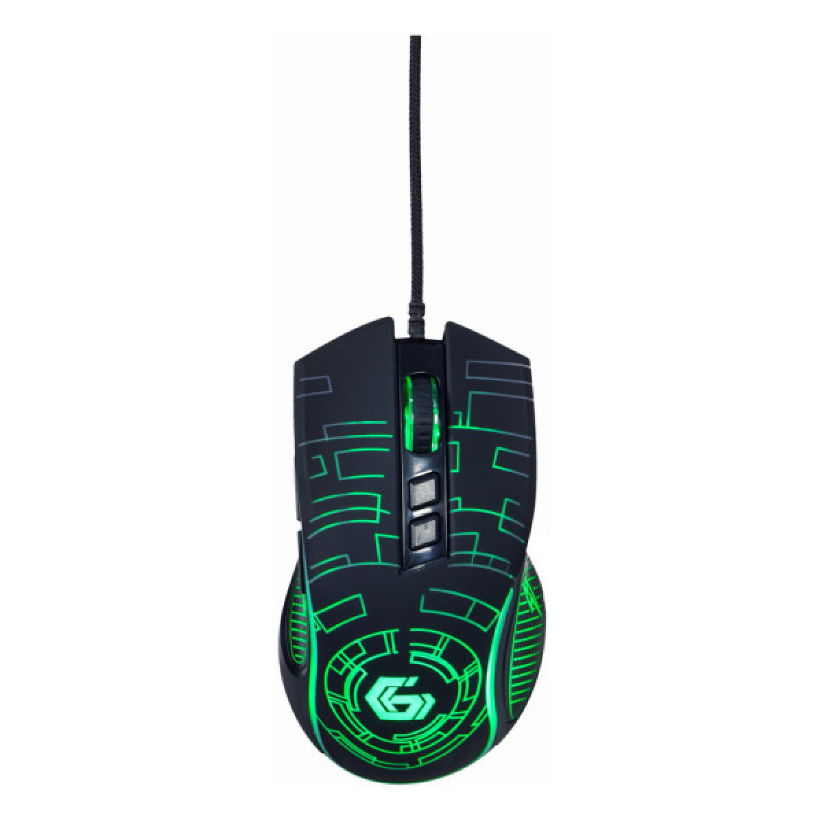 Мышка Gembird MUSG-RGB-01 USB Black (MUSG-RGB-01) - Фото 2