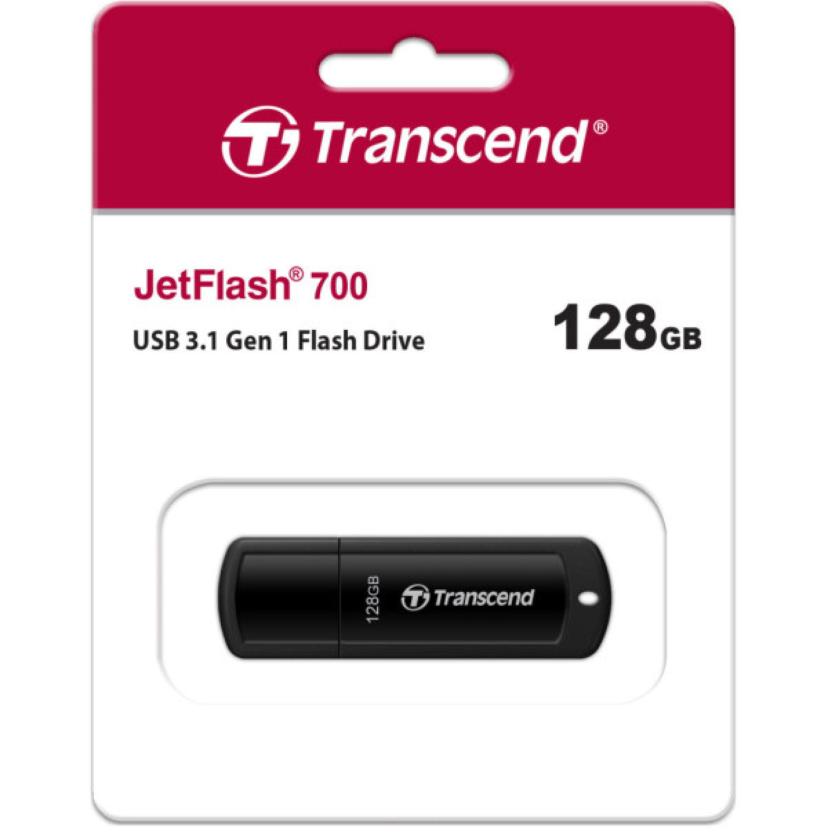 USB флеш накопитель Transcend 128GB JetFlash 700 USB 3.0 (TS128GJF700) - Фото 3