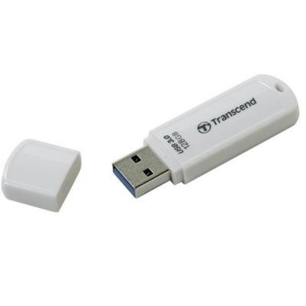 USB флеш накопичувач Transcend 128GB JetFlash 730 White USB 3.0 (TS128GJF730) - Фото 4