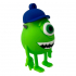 USB флеш накопитель Wibrand 16GB Mike Wazowski Green USB 2.0 (WI2.0/MW16G) - Фото 2