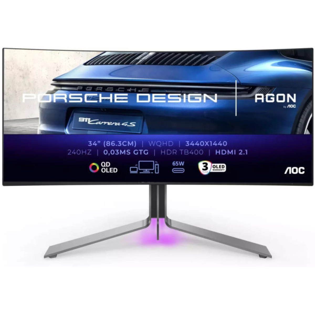 Монитор AOC PD34 - Фото 1