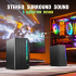 Акустична система Fifine A20 Gaming RGB Black (A20) - Фото 3