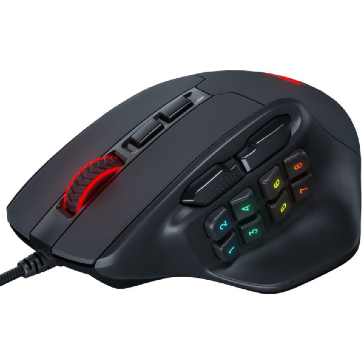 Мишка Redragon Aatrox MMO USB Black (71276) - Фото 2