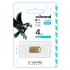 USB флеш накопитель Wibrand 4GB Hawk Gold USB 2.0 (WI2.0/HA4M1G) - Фото 2