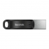 USB флеш накопитель SanDisk 256GB iXpand Go USB 3.0/Lightning (SDIX60N-256G-GN6NE) - Фото 1