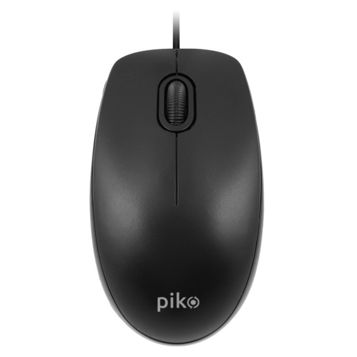 Мишка Piko MS-009 USB Black (1283126467158) - Фото 1