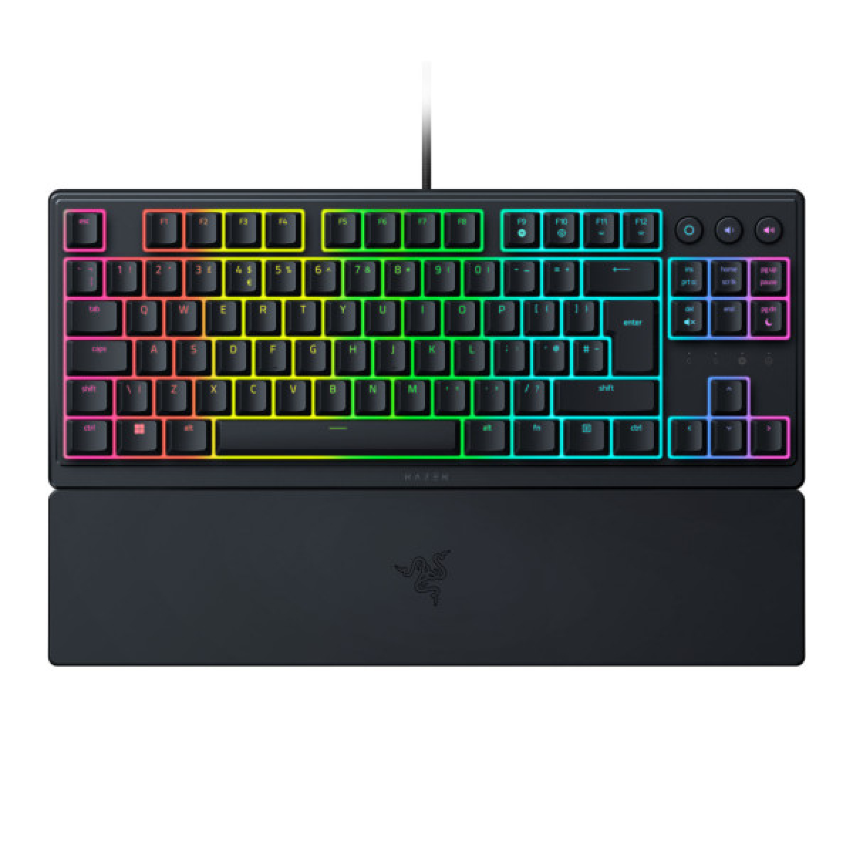 Клавиатура Razer Ornata V3 TKL RGB 84key Mecha-Membrane Switch USB UA Black (RZ03-04881800-R371) - Фото 1