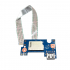 Плата USB, картридер со шлейфом для ноутбука HP ProBook 470 G7 (6050A2979801) - Фото 2