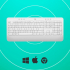 Клавіатура Logitech Signature K650 USB/Bluetooth UA Off-White (920-010977) - Фото 6