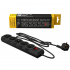Мережевий фільтр живлення LogicPower LP-X5 PREMIUM, 2m black (9583) - Фото 1