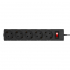 Мережевий фільтр живлення LogicPower LP-X5 PREMIUM, 2m black (9583) - Фото 2