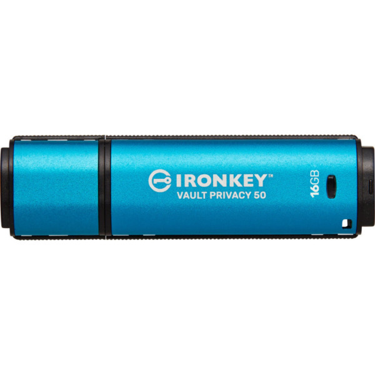 USB флеш накопичувач Kingston 16GB IronKey Vault Privacy 50 Blue USB 3.2 (IKVP50/16GB) - Фото 3