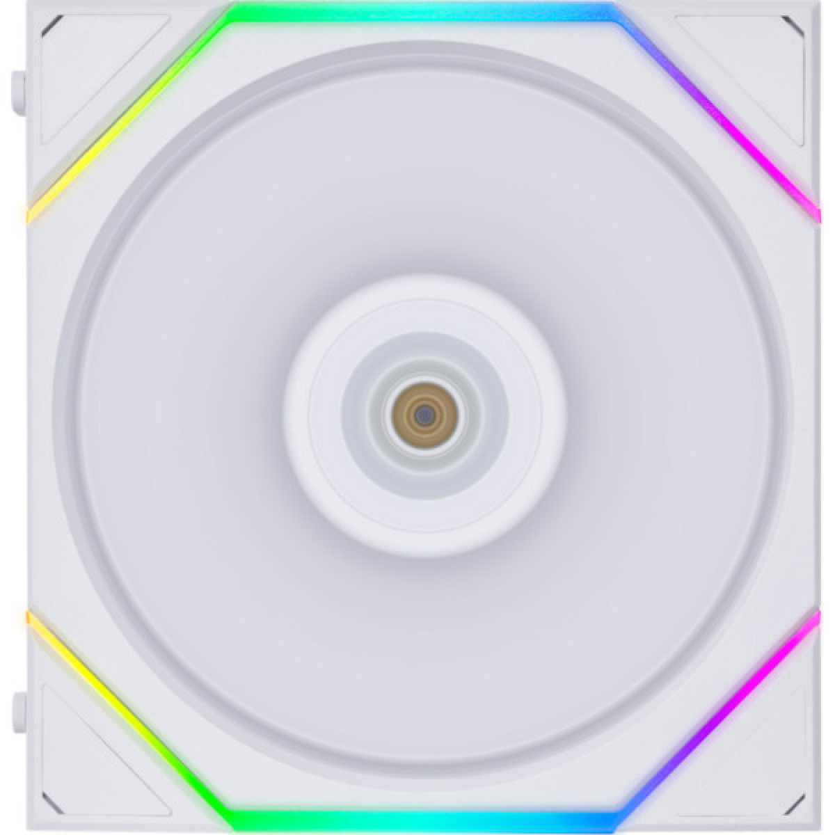 Кулер для корпуса Lian Li TLLCD 120-1, White Cooler (G99.12TLLCD1W.00) - Фото 1