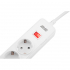 Сетевой фильтр питания 2E 5XSchuko, 3G*1.5мм, 3*USB-A, 2м, white (2E-SP515M2USBWH) - Фото 4