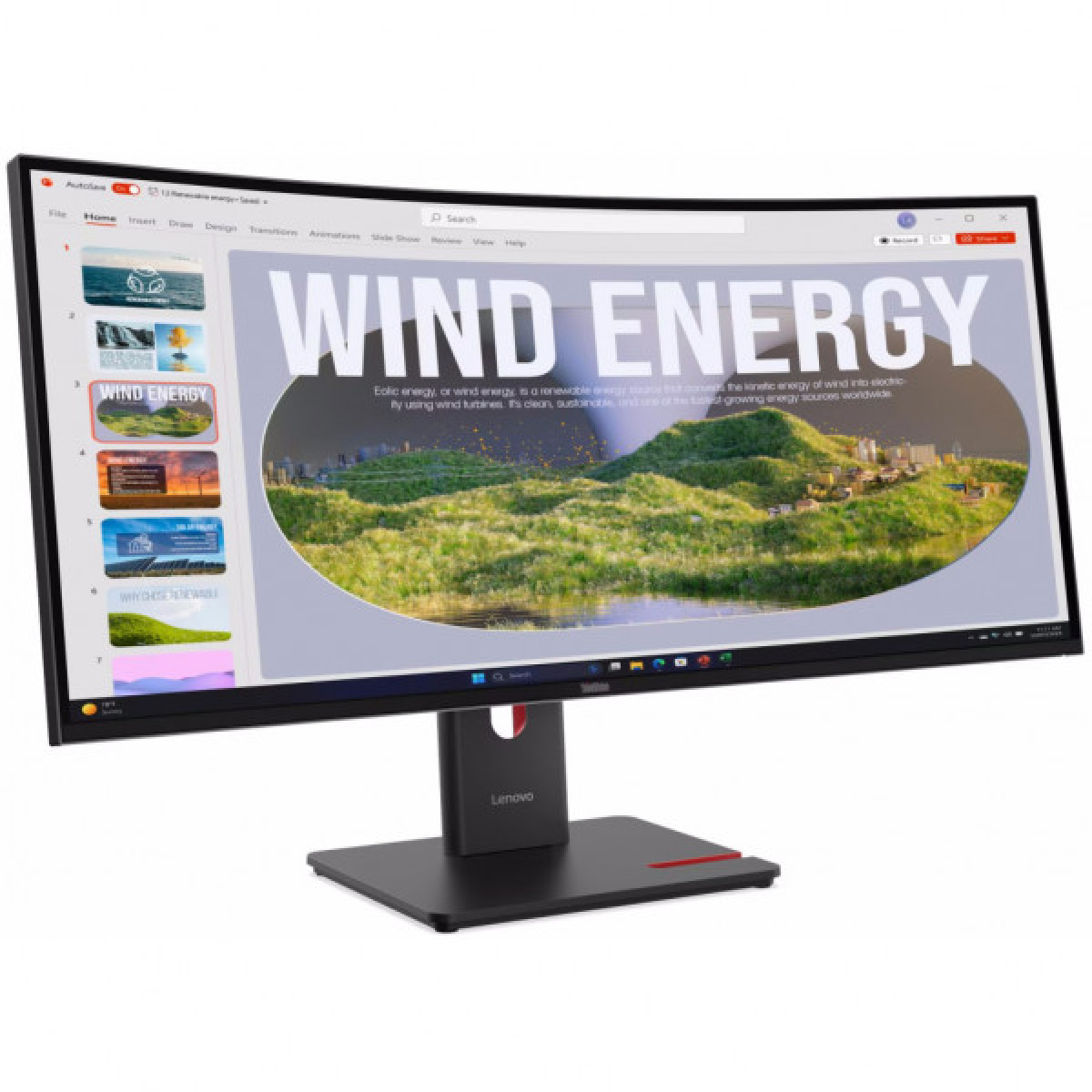 Монітор Lenovo T34WD-40 (64AEGAT1UA) - Фото 2