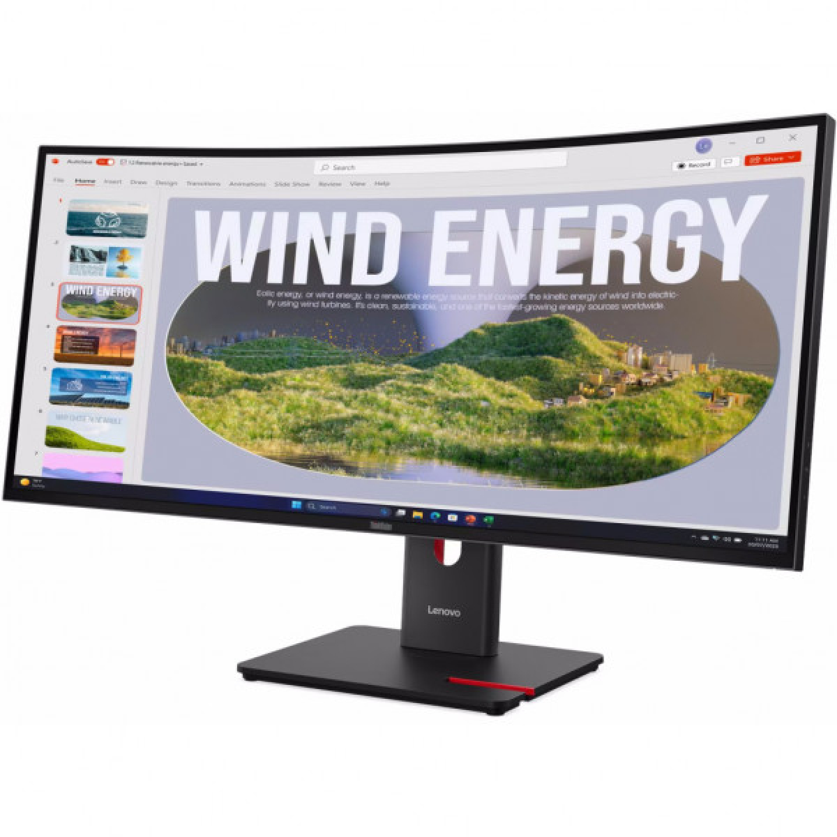 Монітор Lenovo T34WD-40 (64AEGAT1UA) - Фото 3